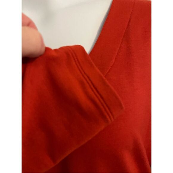 Banana Republic Scoop Neck Cotton Top. Size Large - Picture 4 of 5